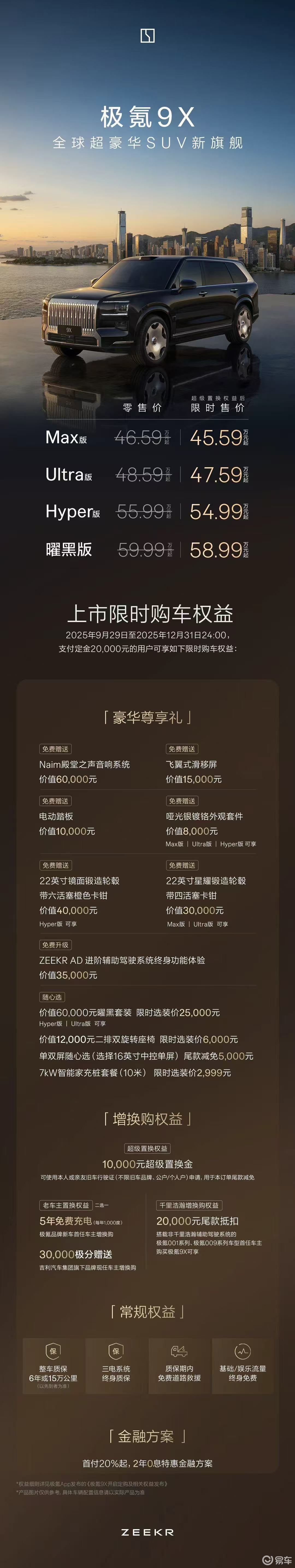 上市即爆？极氪9X正式上市！