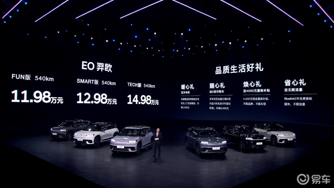 北京现代EO羿欧上市售11.98万元起 北京现代EO羿欧上市售11.98万元起