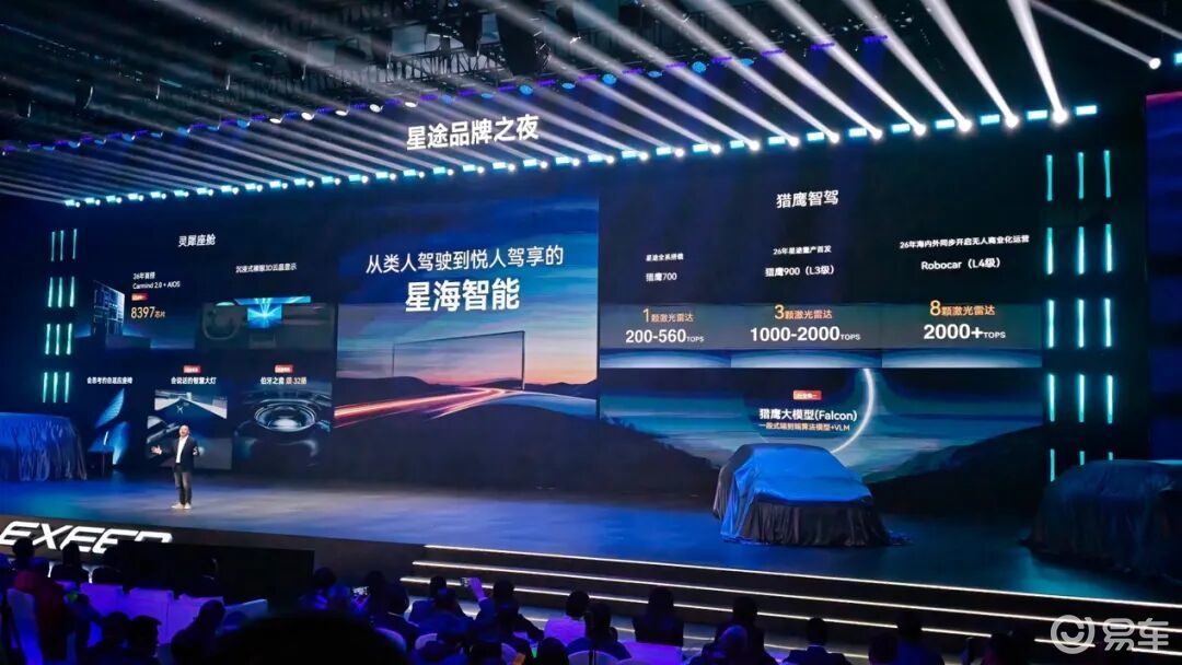 星途品牌之夜开启3.0时代，多款全新车型亮相