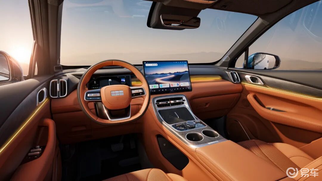 吉利银河全新中级SUV曝光 银河M7上半年上市