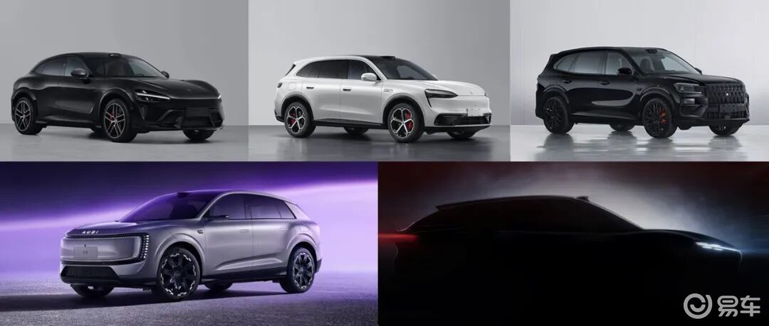 5款高端大五座SUV，马年谁更“黑马”