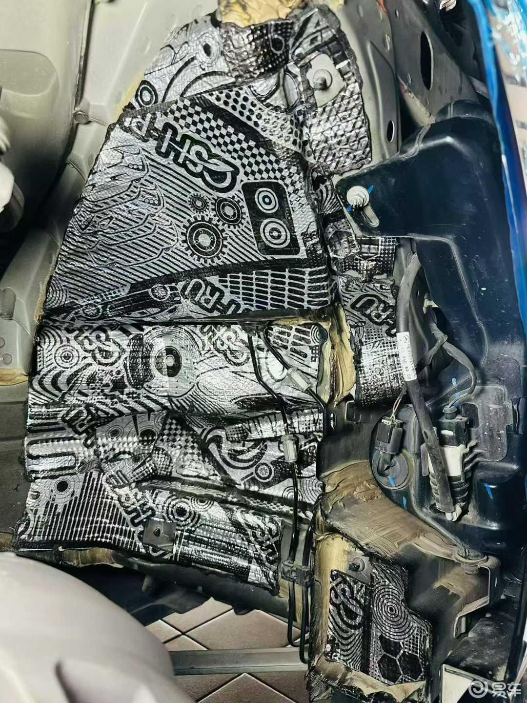 奔驰E300隔音实录——原来我的车可以安静成这样