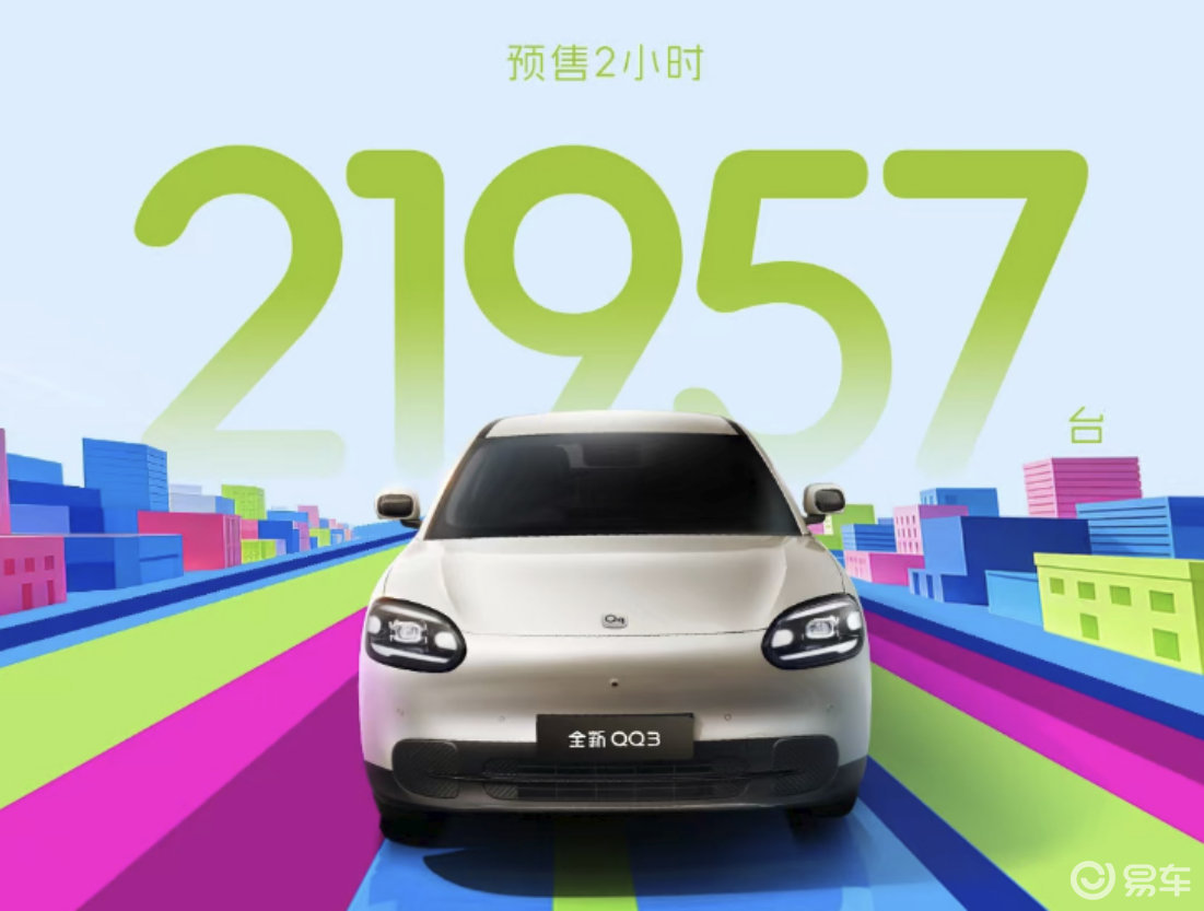 预售2小时，订单破两万，全新QQ3的底气从何来？