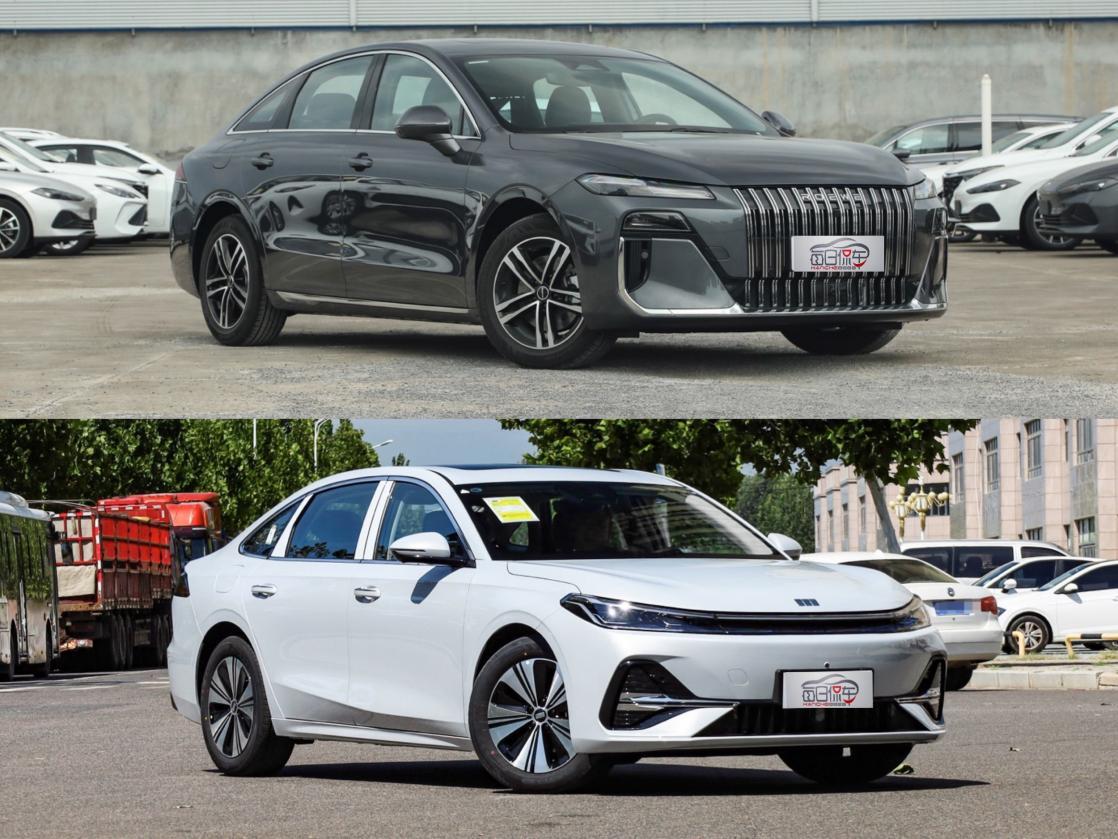 10万级插混轿车新强手 荣威M7 DMH对比吉利银河A7