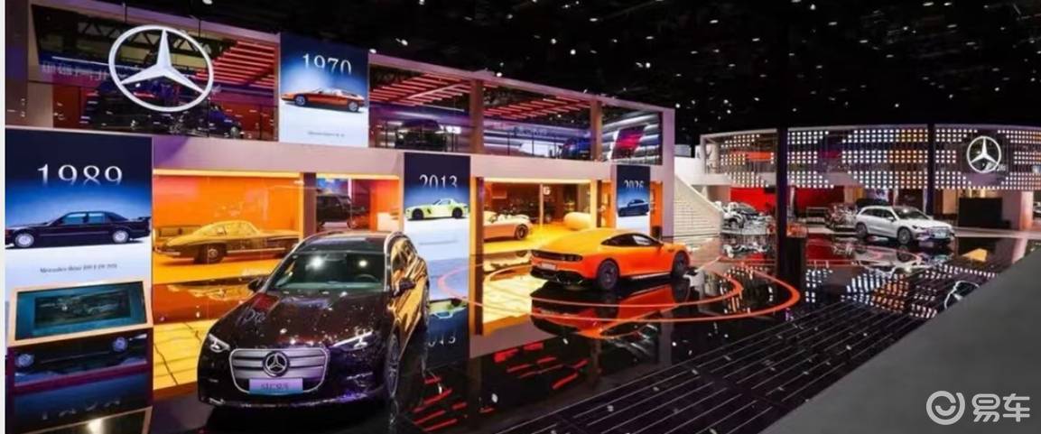 大秀肌肉！奔驰携40款力作与前瞻科技登陆北京车展