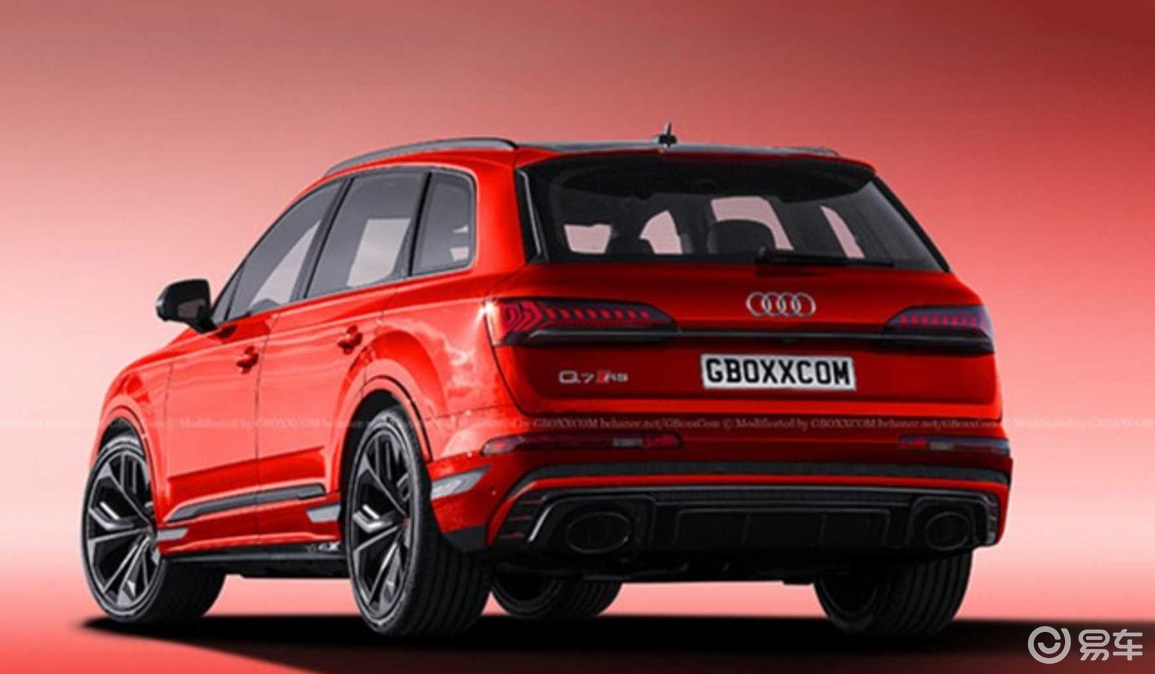 又一性能猛兽,奥迪rs q7渲染图曝光