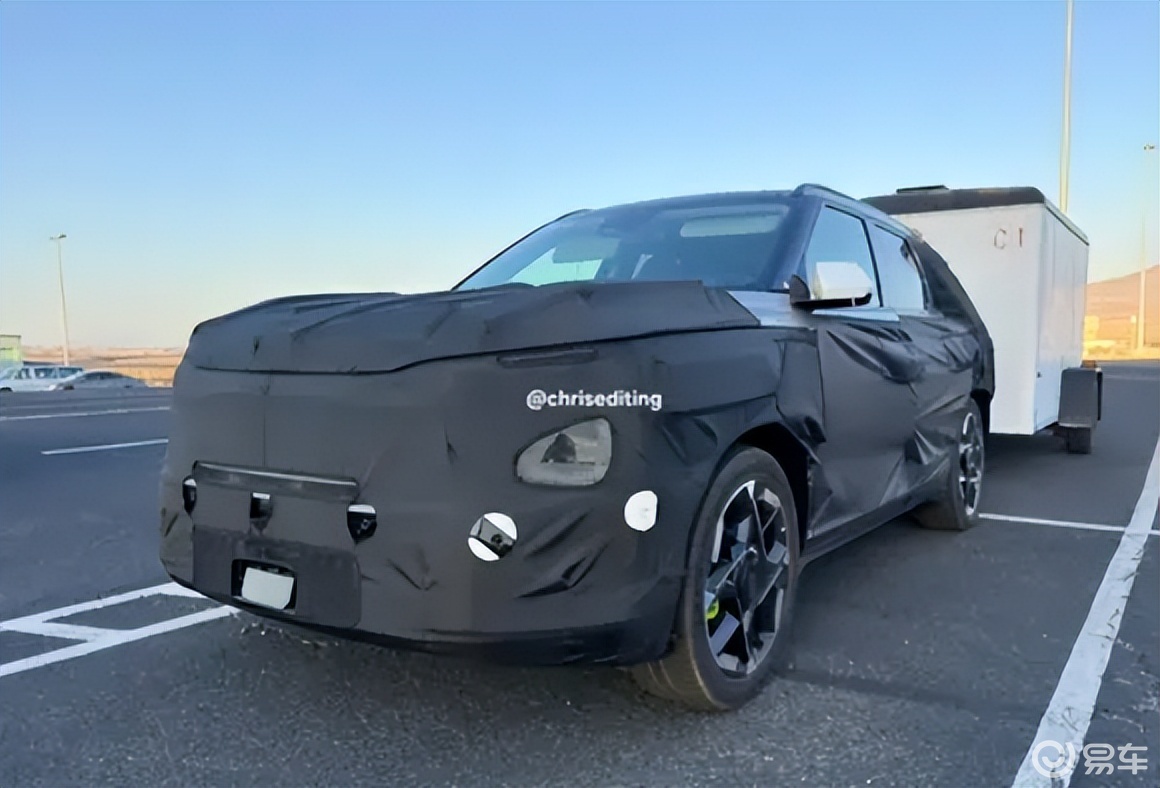 对标smart BRABUS，起亚EV5 GT版谍照曝光