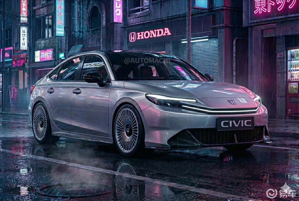 本田思域e:HEV RS原型车将现身东京改装车展！