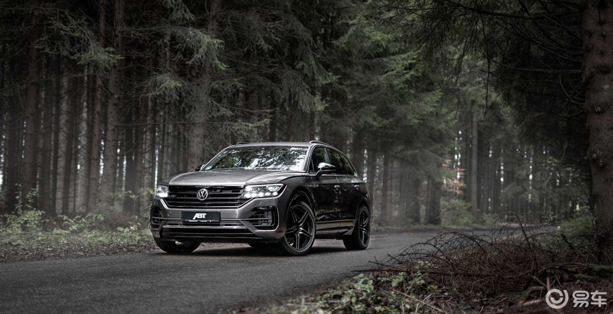 大众绝版v8途锐abt套件加持493马力970牛米