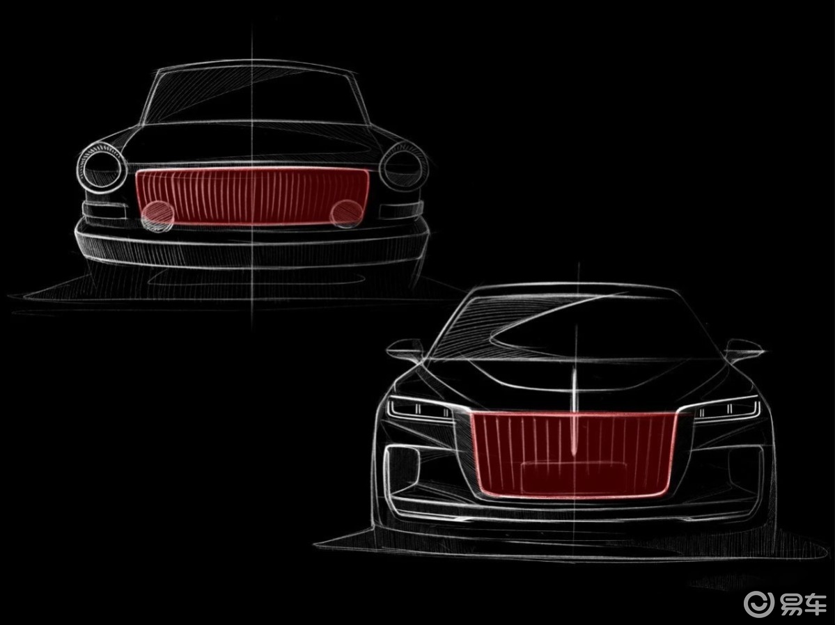红旗h9内饰格栅车身