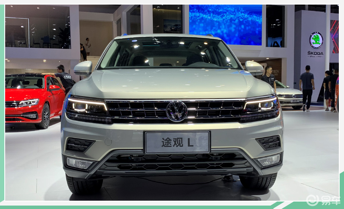 成都车展上汽大众途观l7座版正式上市