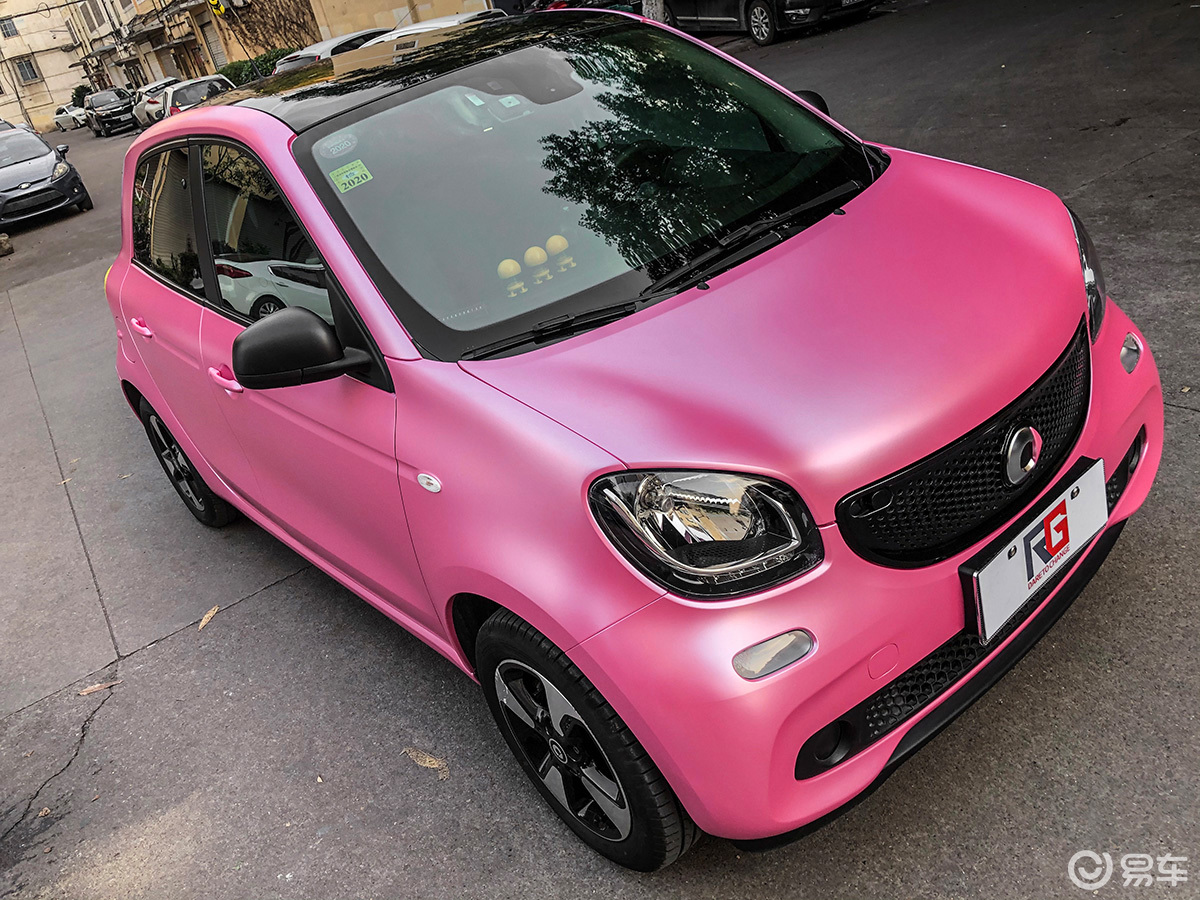 奔驰smart车身改色膜 rg瑞集改色膜浙江永康店出品