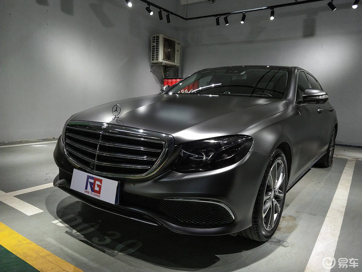 奔驰e300车身改色膜rg瑞集改色膜陕西西安加盟店出品