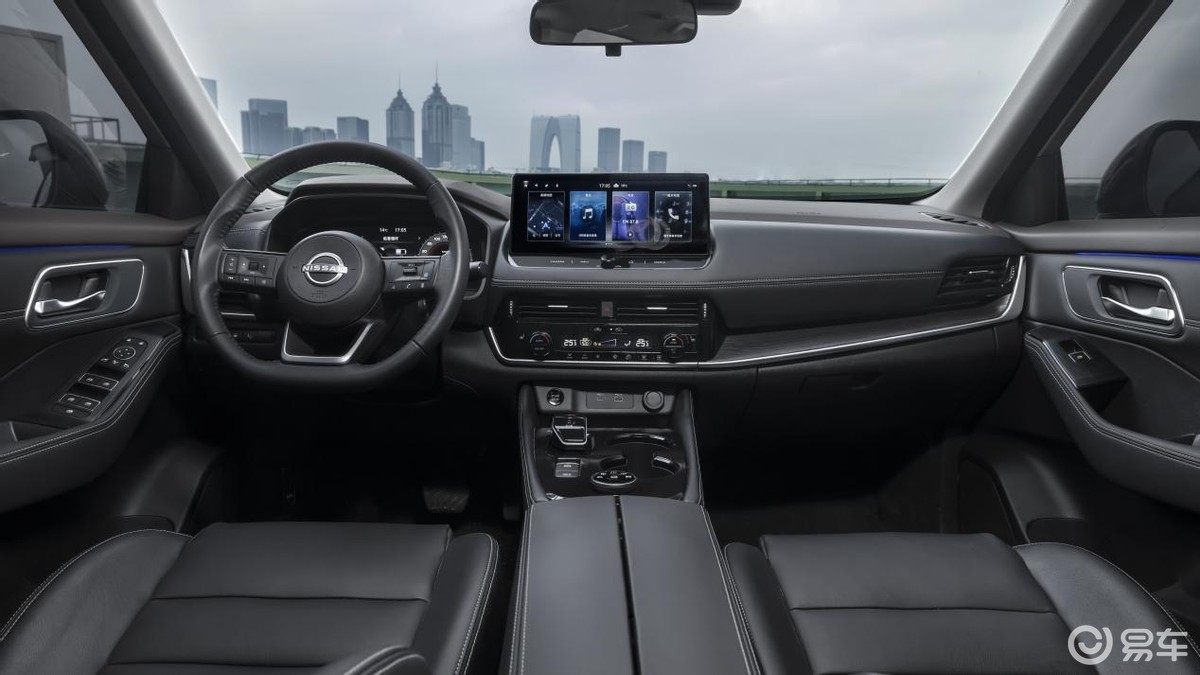 超混电驱 奇骏起步_油耗_内饰