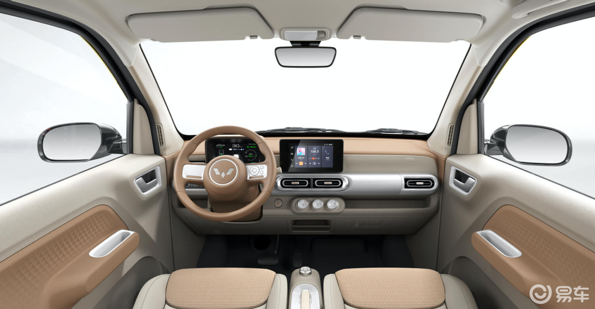 宏光miniev缤果以其优雅大气的外观和舒适宽敞的内部空间_易车