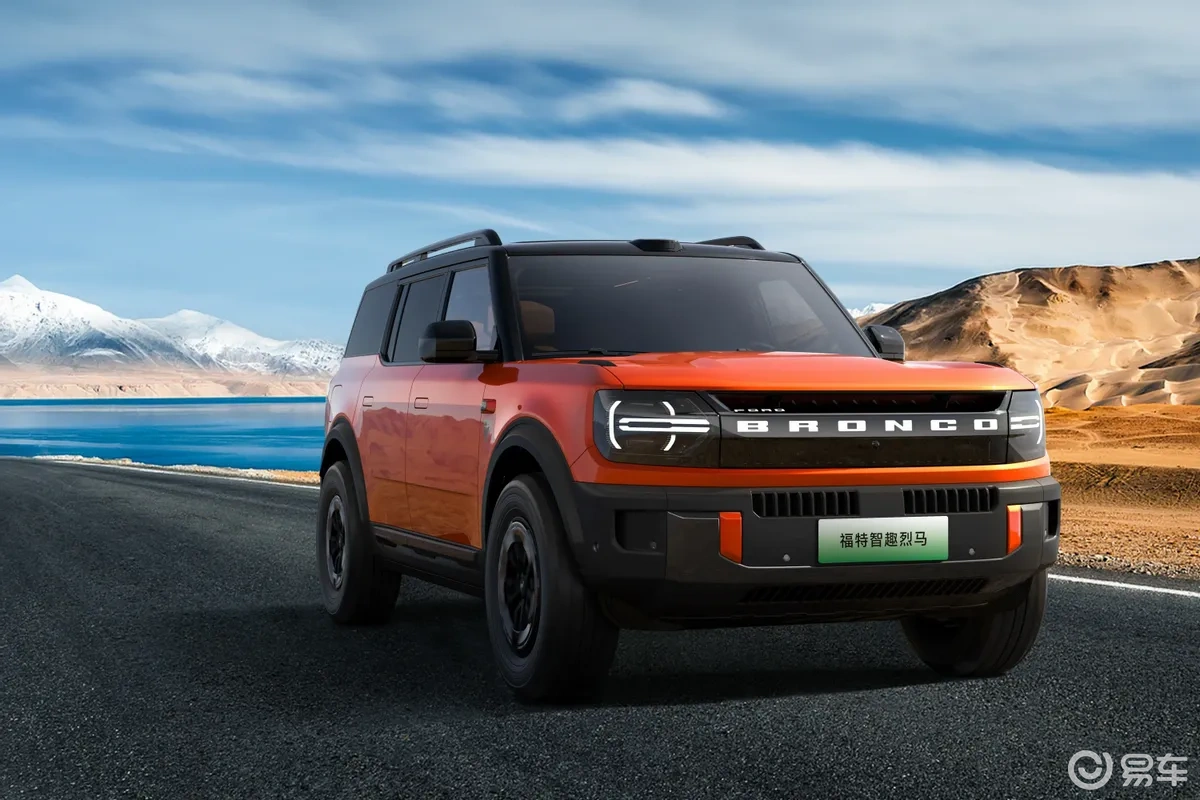 江铃福特智趣烈马亮相，激光雷达+四驱+纯电/增程双动力