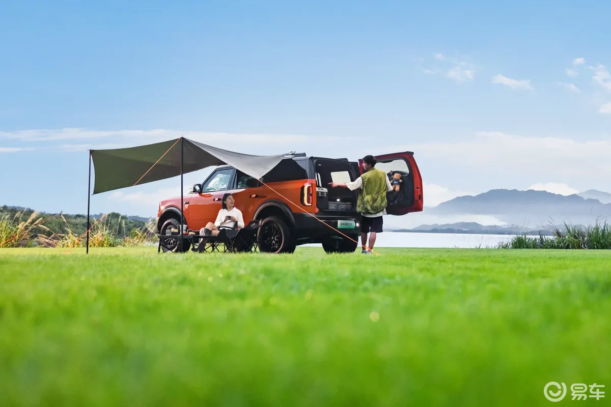 江铃福特智趣烈马亮相,激光雷达+四驱+纯电/增程双动力