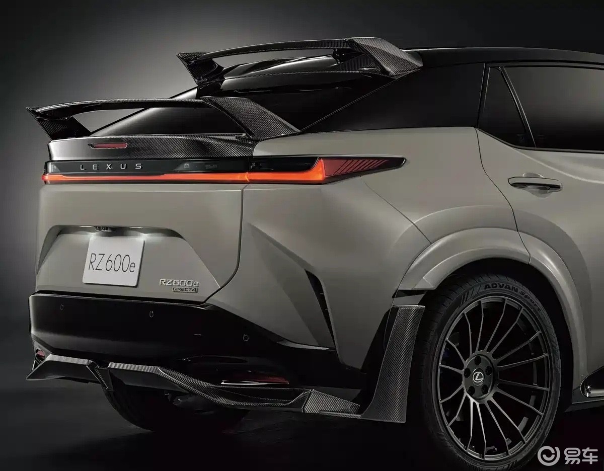 史上最强RZ,雷克萨斯RZ 600e官图!配双层独立尾翼