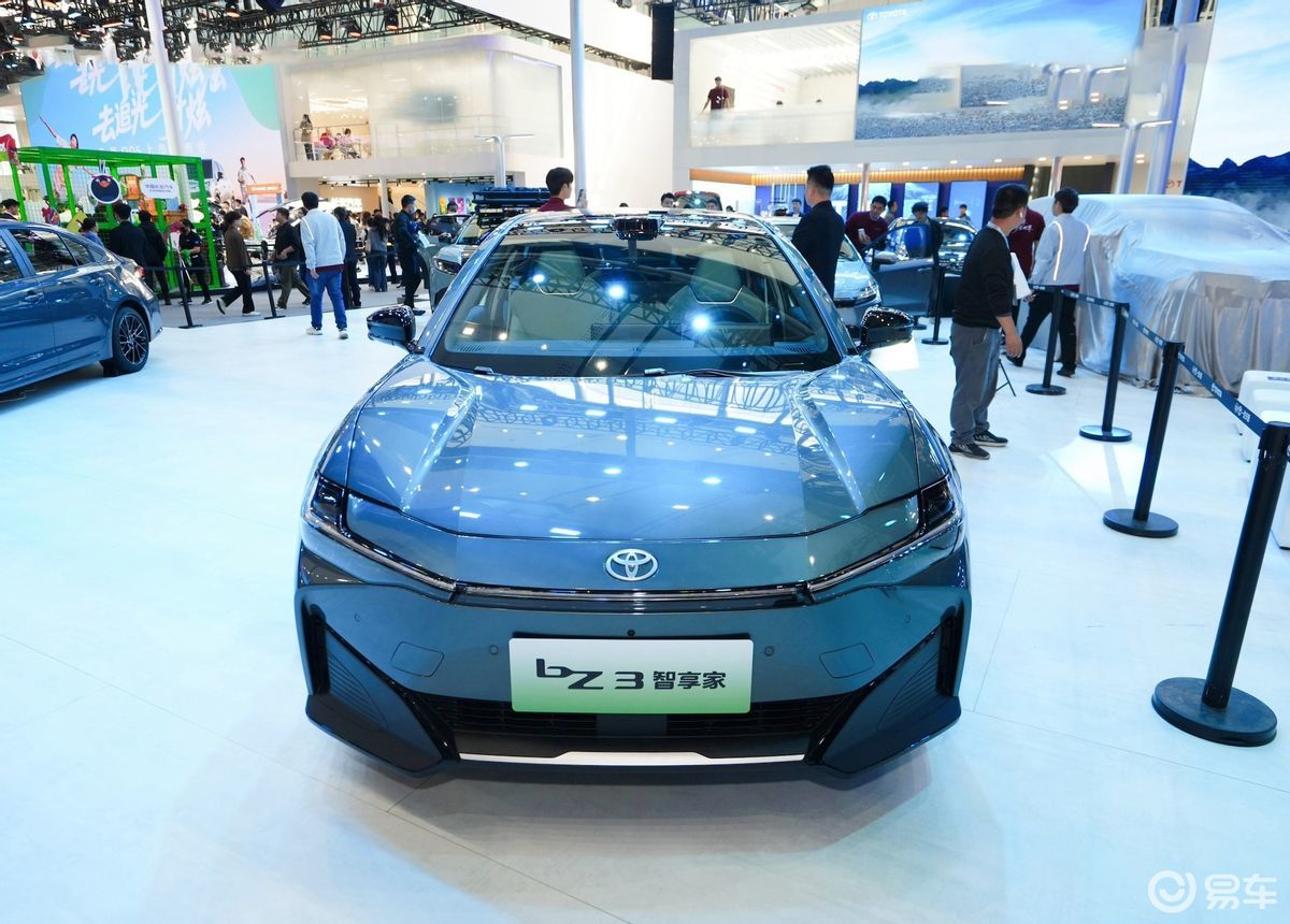 限时9.38万起,丰田bZ3智享家版上市!配激光雷达