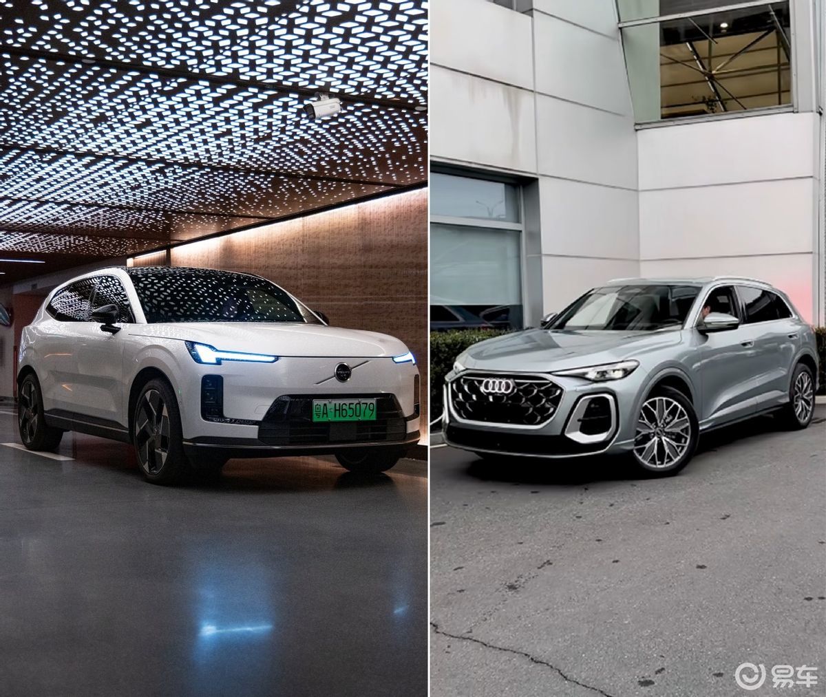 沃尔沃全新XC70实车对比全新奥迪Q5L，当下谁更值得选