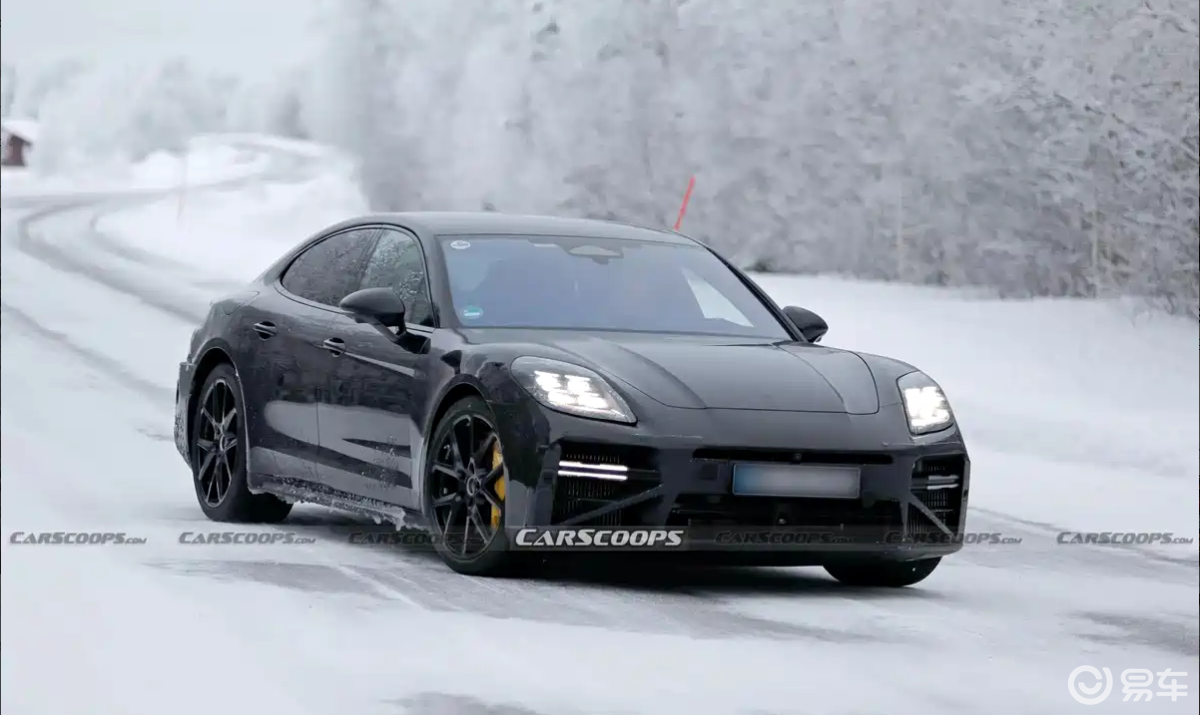 大热门新款帕拉梅拉谍照曝光，前脸更具科技感