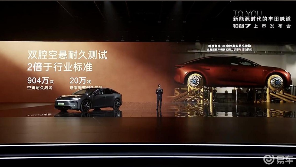 14.78万起！丰田首款鸿蒙纯电旗舰铂智7杀疯了