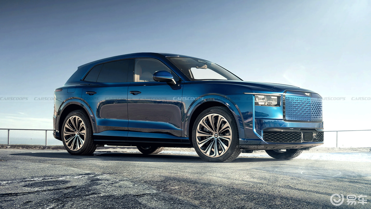 宾利首款纯电SUV曝光,撞脸国产新能源?