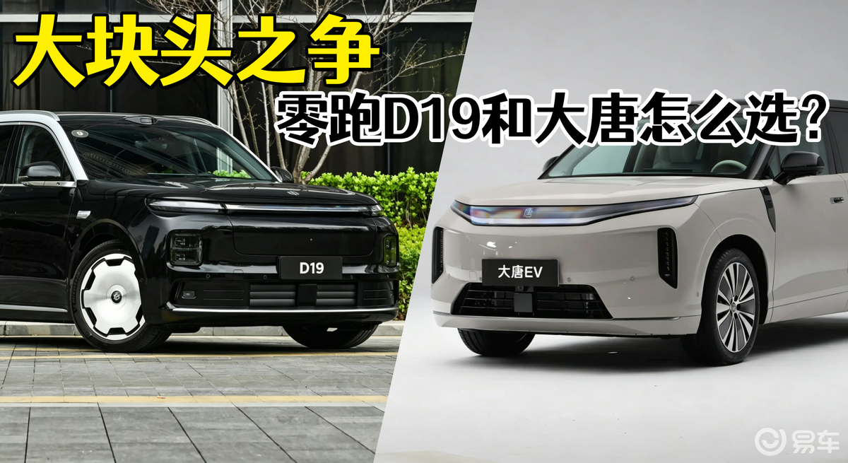 30万内大型SUV硬碰硬，现在买零跑D19还是等大唐上市