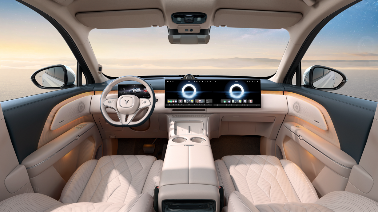 岚图泰山X8内饰正式亮相 大五座旗舰座舱开启全感官新体验