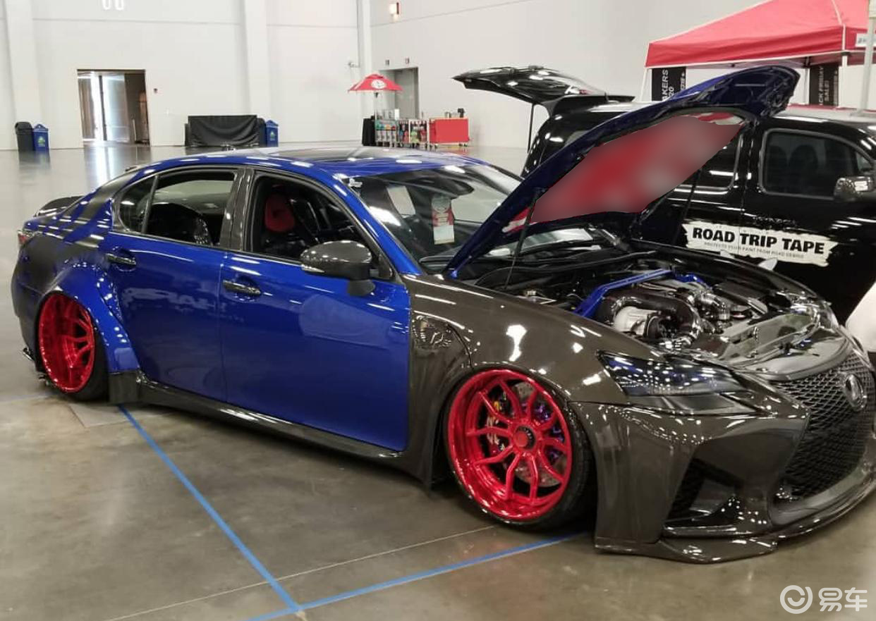 雷克萨斯gs F深度改装升级 动力猛刷至700匹 易车