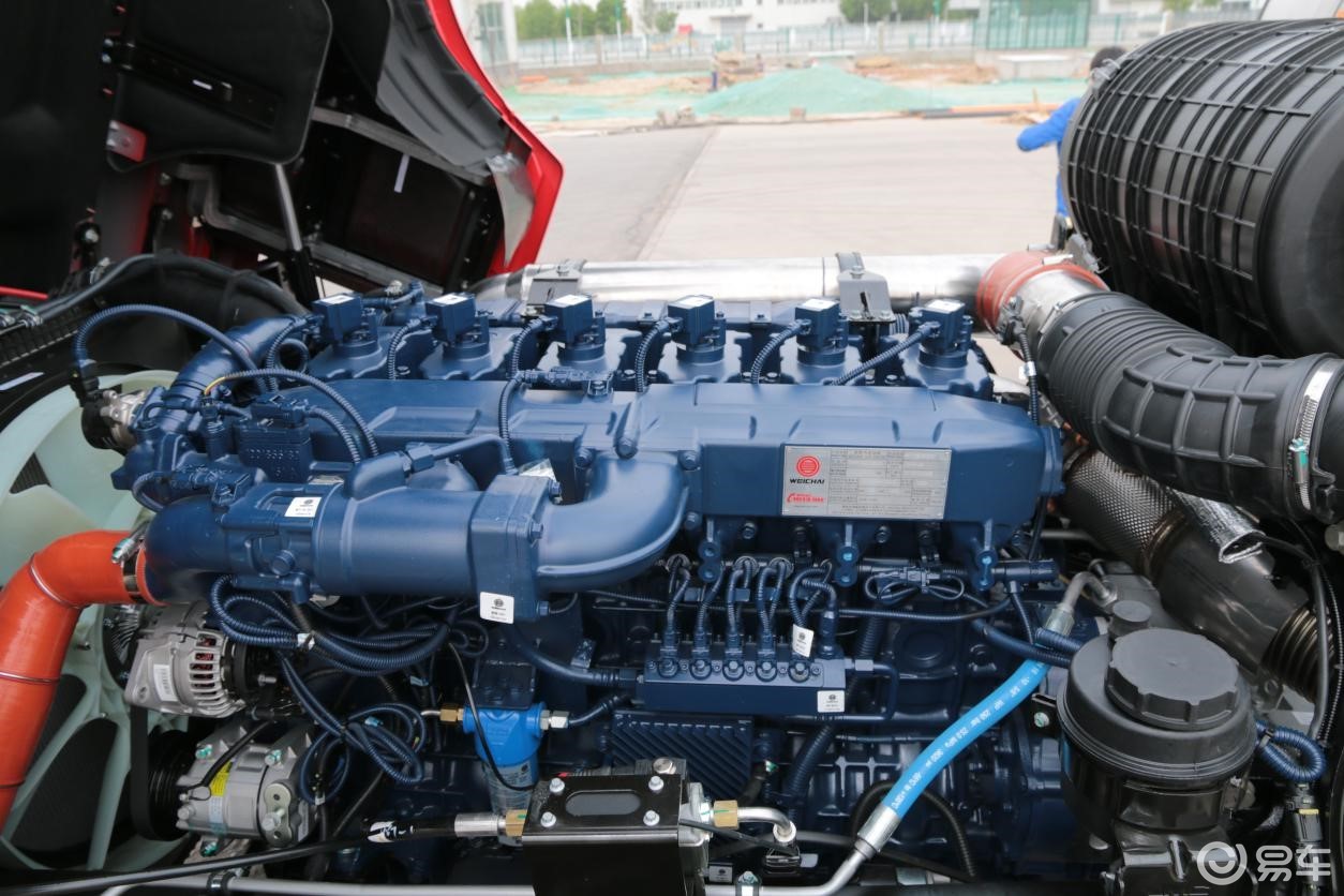 潍柴wp13ng发动机技术领先,改善混合器,优化混合均匀性,燃烧更充分