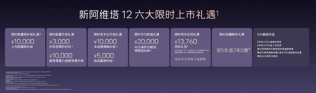 新阿维塔12上市+阿维塔06T预售,构筑智能电动轿车矩阵