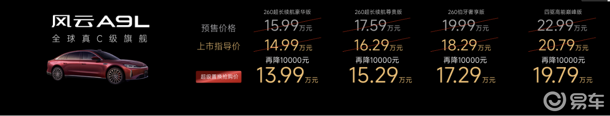 重塑全球真C级豪华旗舰标杆 风云A9L全球上市