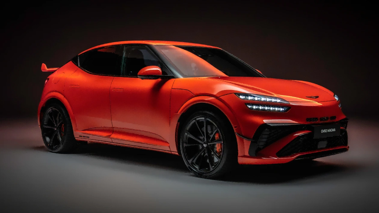捷尼赛思GV60 Magma正式亮相,高性能电动新标杆