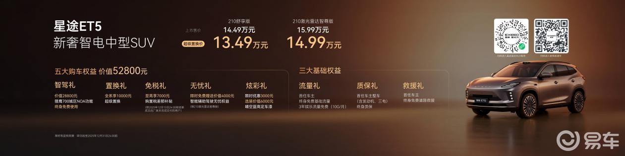 星途ET5皖赣首秀 五大核心重构15万级智能SUV标杆