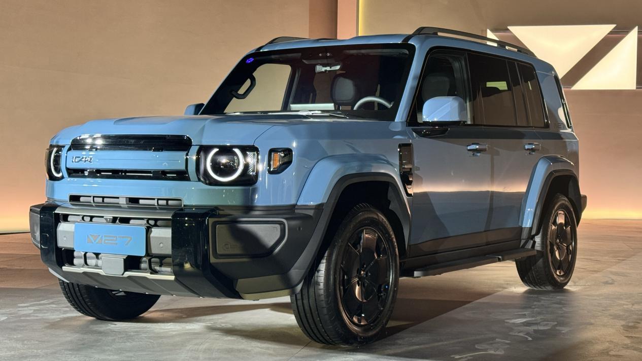 16.98万起,iCAR V27上市,又一款四驱方盒子!