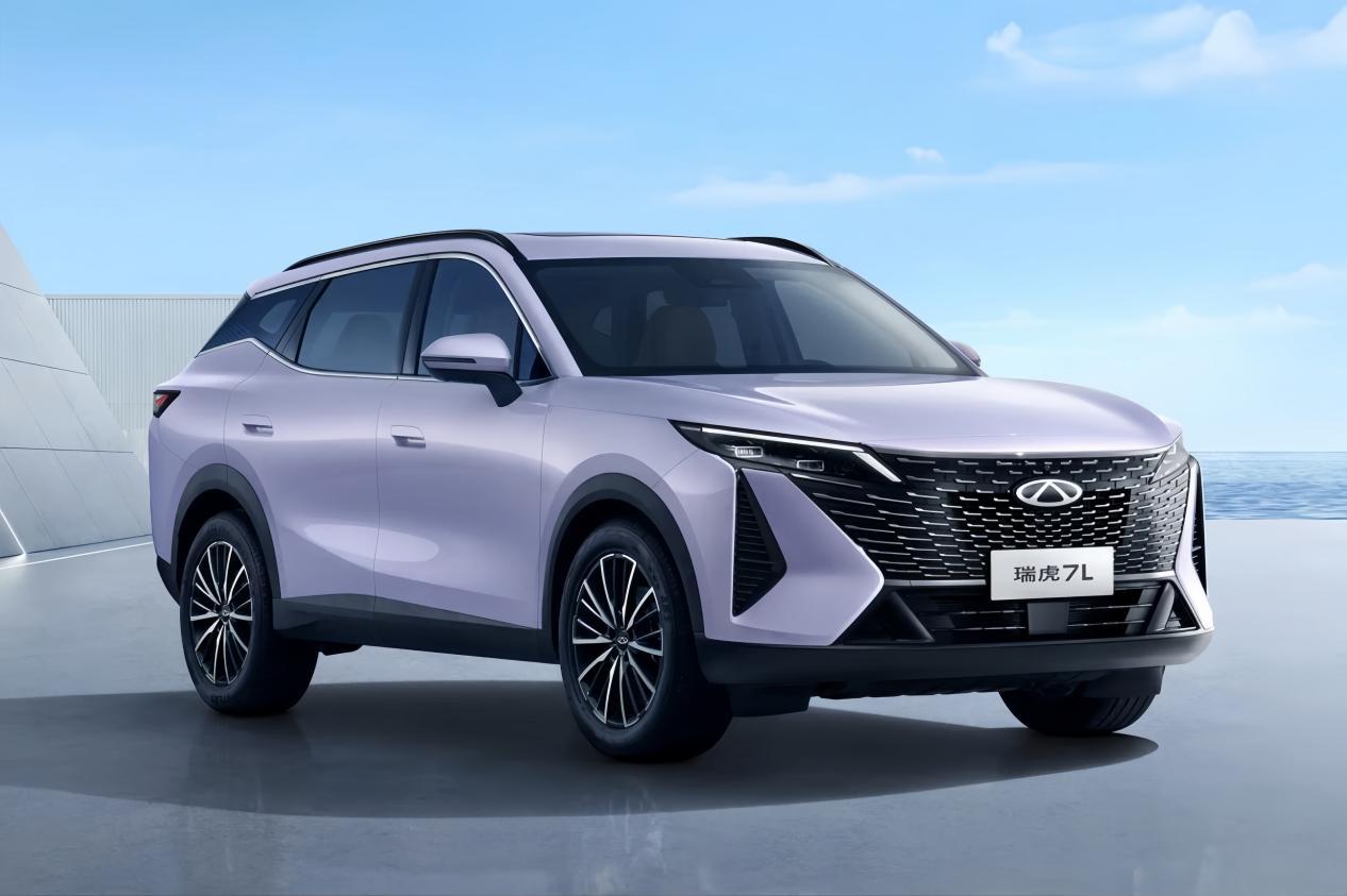 奇瑞瑞虎 7L 官图发布 定位 A 级紧凑型 SUV