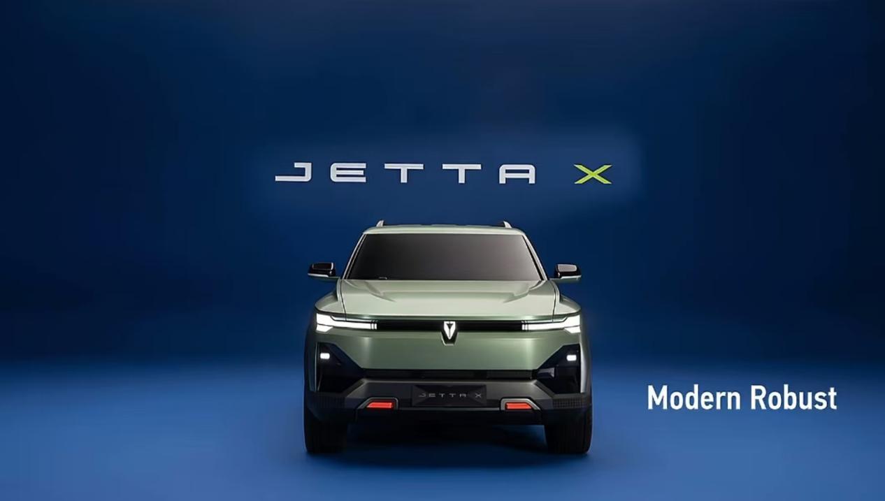 JETTA X概念车亮相 硬派纯电开启品牌焕新