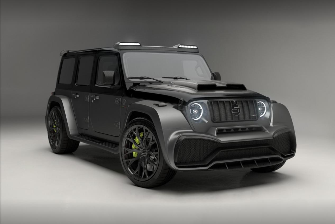 奢华！塞进707匹“地狱猫”机器的定制版JEEP牧马人