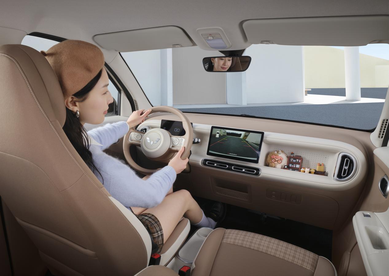 满级舒适,好用好坐,第五代宏光MINIEV于3月下旬上市