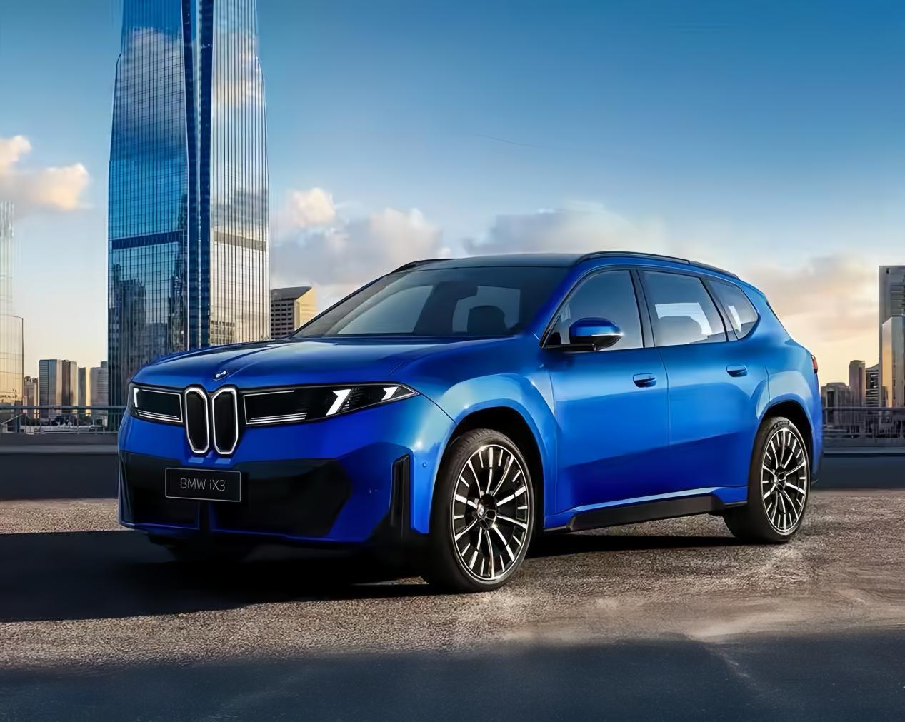 轴距超3米！国产全新宝马iX3长轴距版官图发布