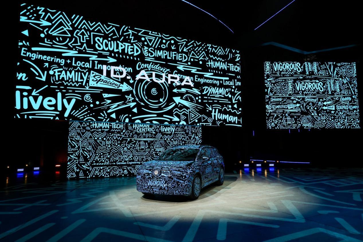 全新新能源首款SUV ID. AURA T6登场,车展见