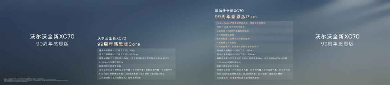 24.99万起 沃尔沃全新XC70 99周年感恩版上市