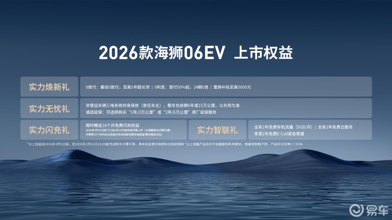 比亚迪2026款海狮06EV售价15.99-17.99万