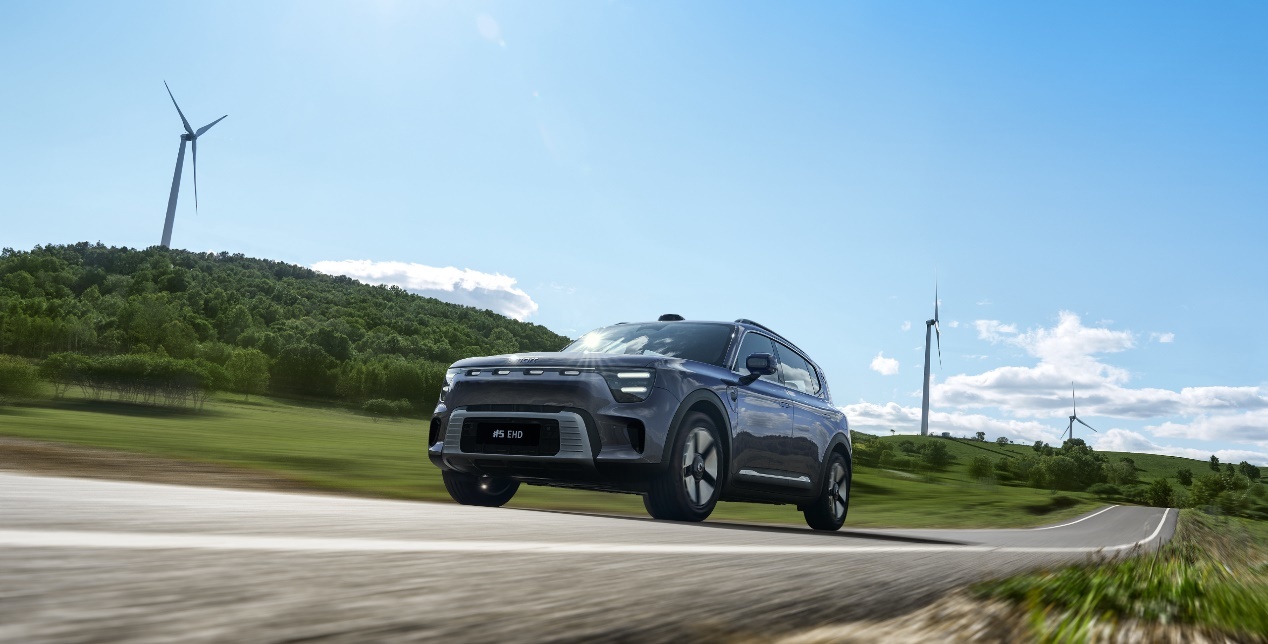 smart #5 EHD超级电混:新奢电混大五座SUV