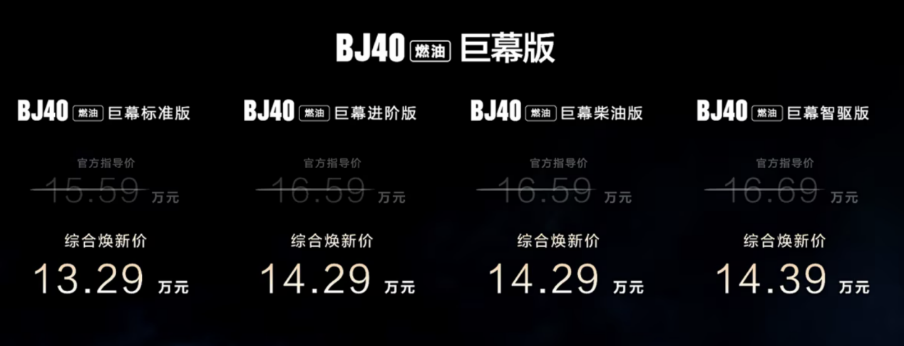 可油可电,可城可野,方盒子新上市,限时13.29万起!