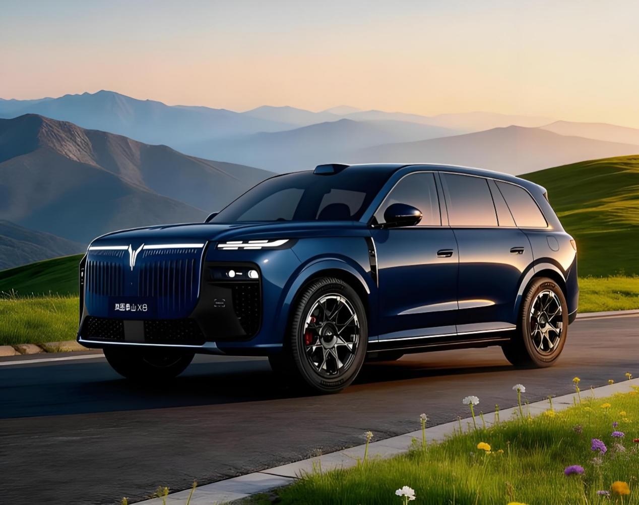 家用SUV的3.0时代，岚图泰山X8给8系SUV打个样