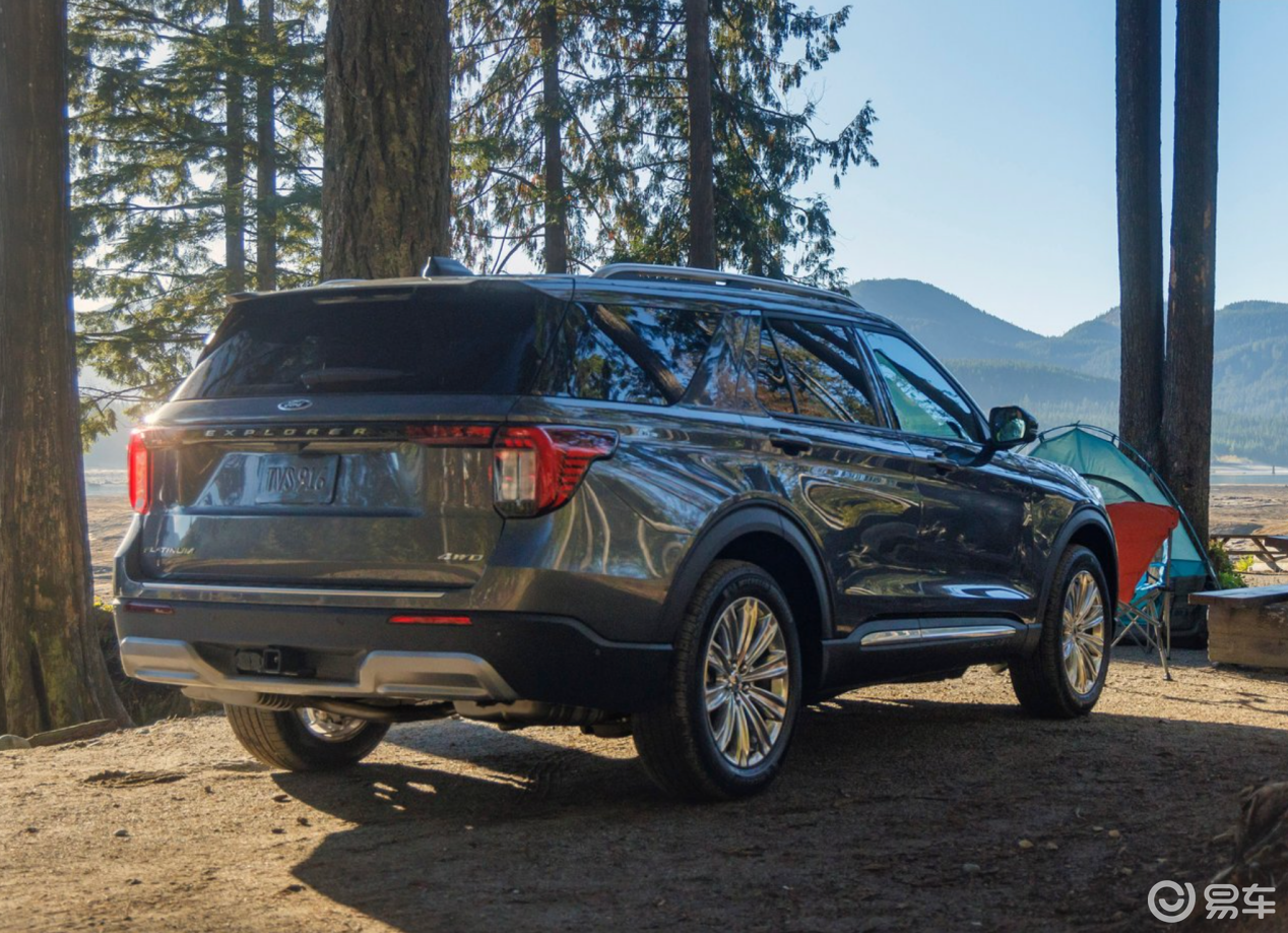 探险者海外版中期改款与国内中期改款版本基本相似_易车