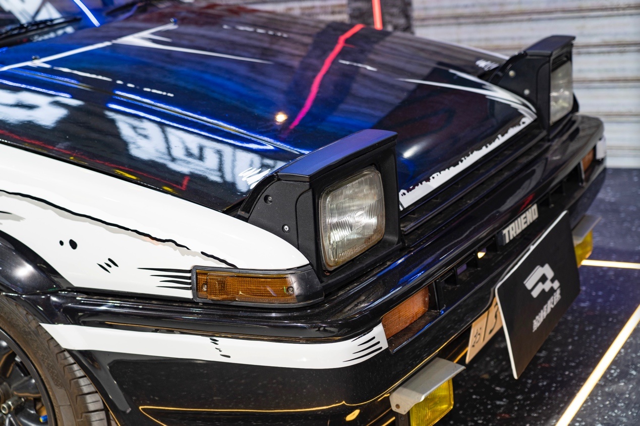 丰田86车身也进行了涂装_易车