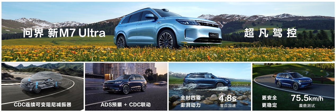 “国民SUV”再升级 问界M7Ultra售28.98万起